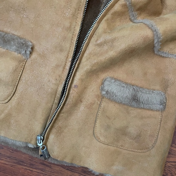 Lamb shearling kids coat - Picture 8 of 8